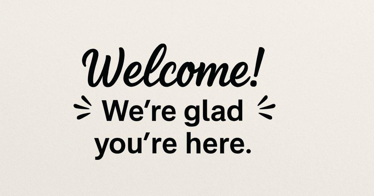 quotes attractive short welcome message for customers