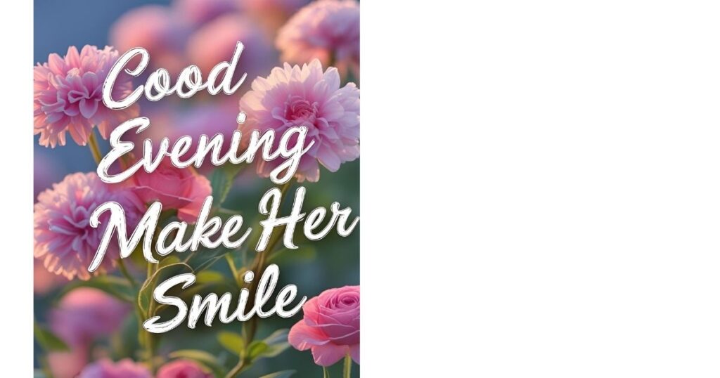 Cute Good Evening Messages to Make Her Smile