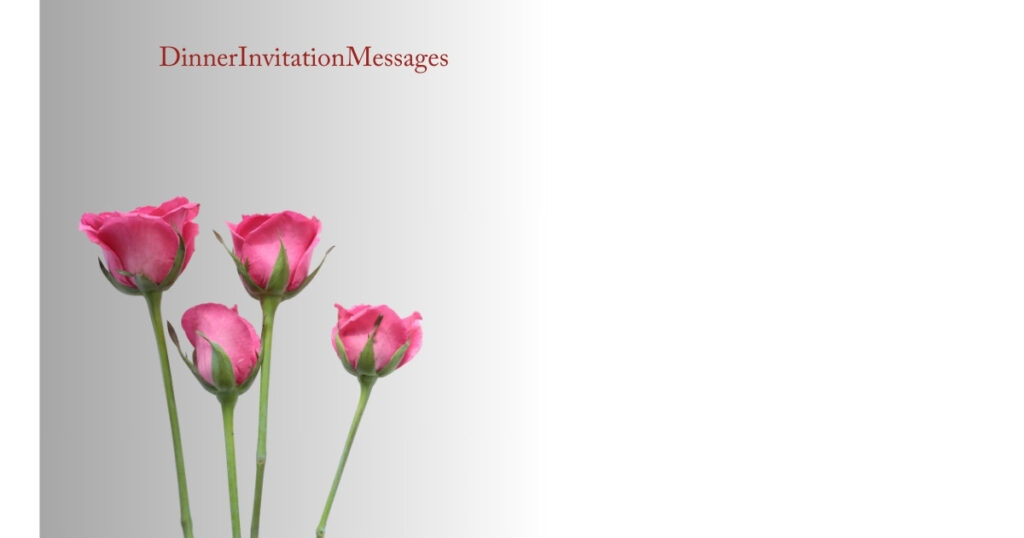 Dinner Invitation Messages