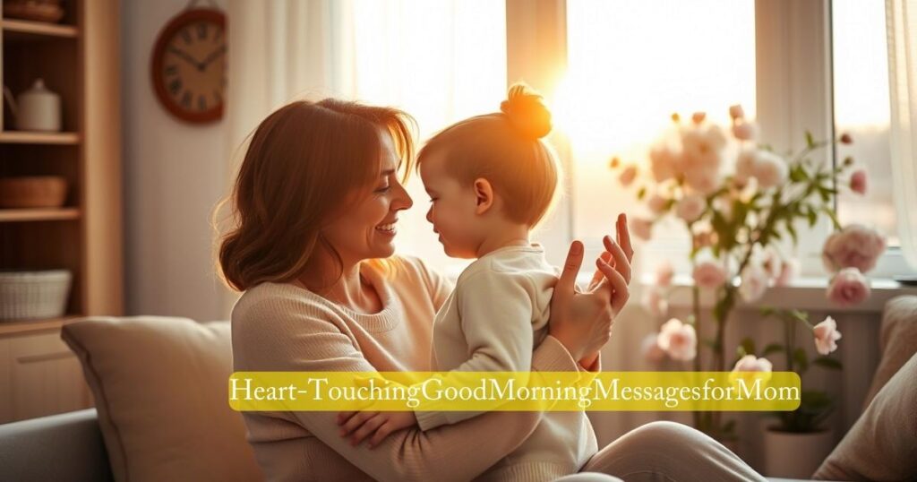 Heart-Touching Good Morning Messages for Mom