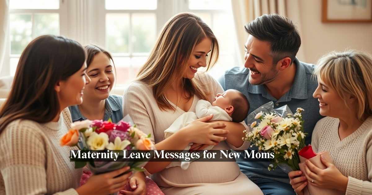 Maternity Leave Messages for New Moms