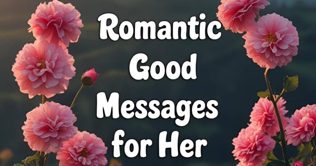 Romantic Good Evening Messages for Her