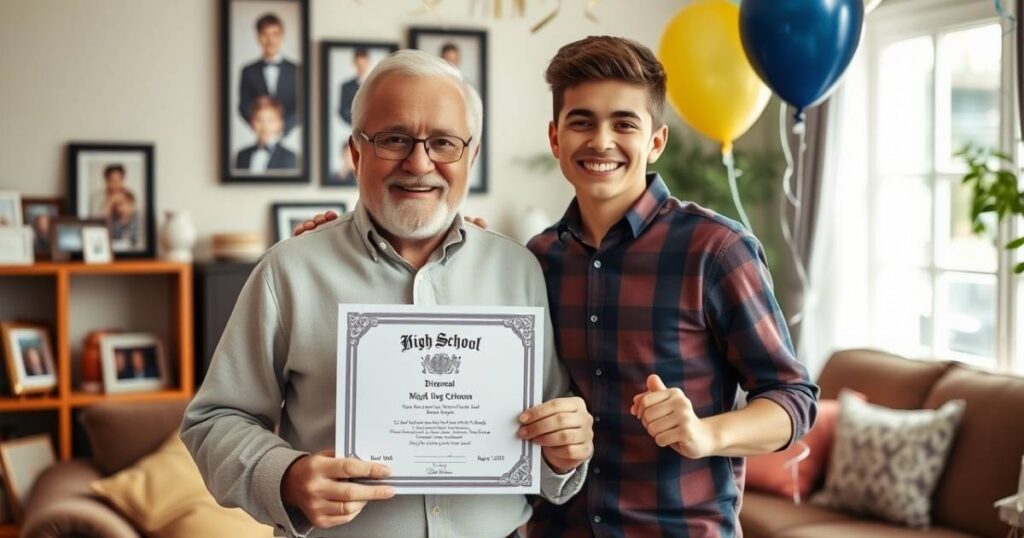 High School Graduation Wishes for Grandson