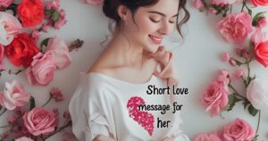 short love message for her