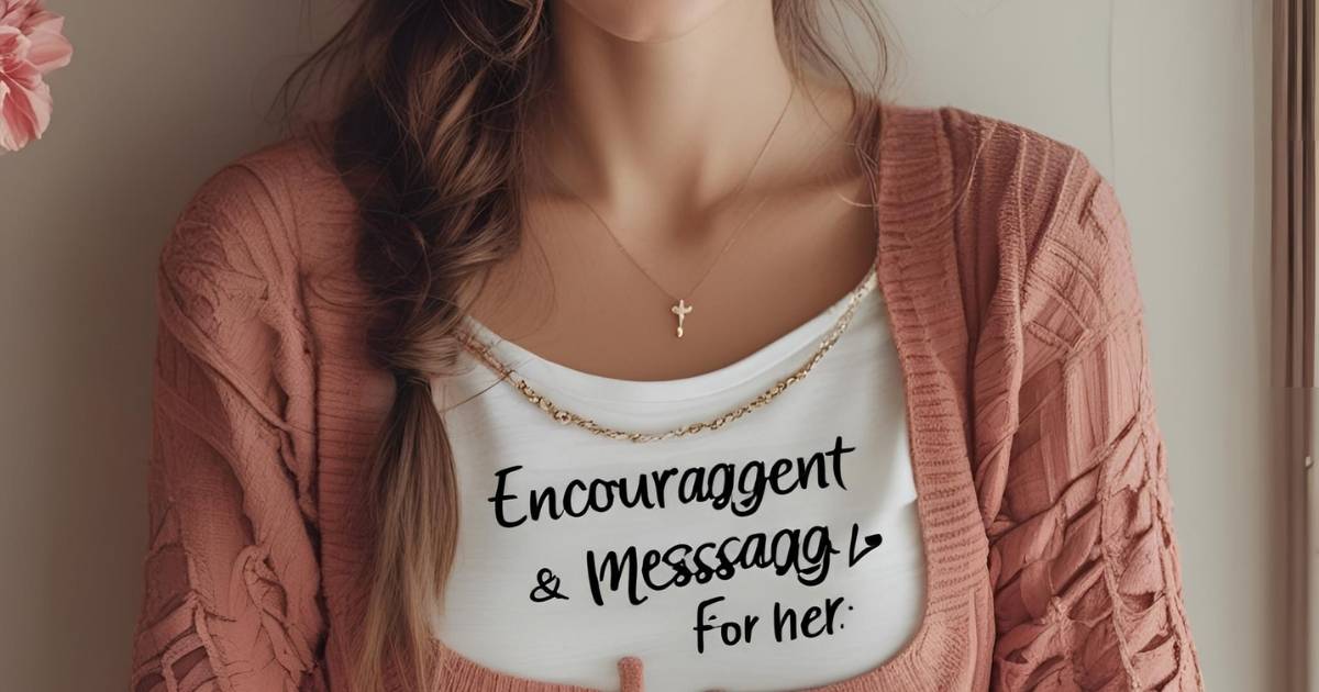Encouragement Message For Her