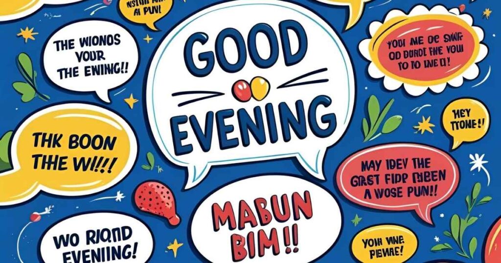 Funny Good Evening Messages to Make Your Friend Laugh Out Loud