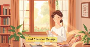 Good Afternoon Message