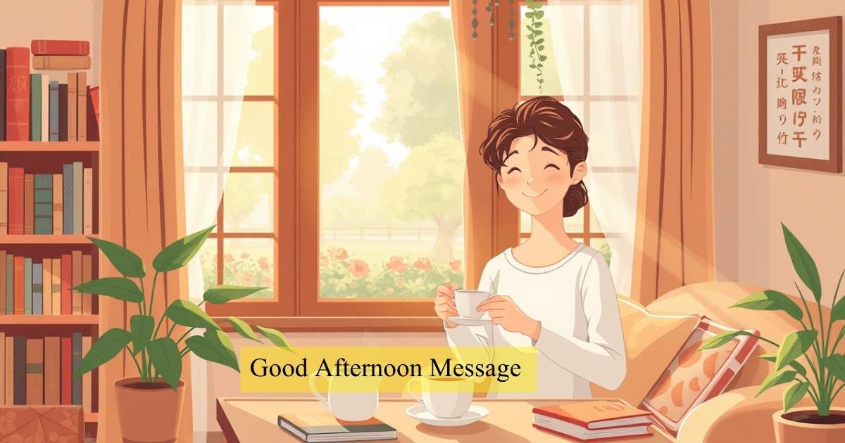 Good Afternoon Message