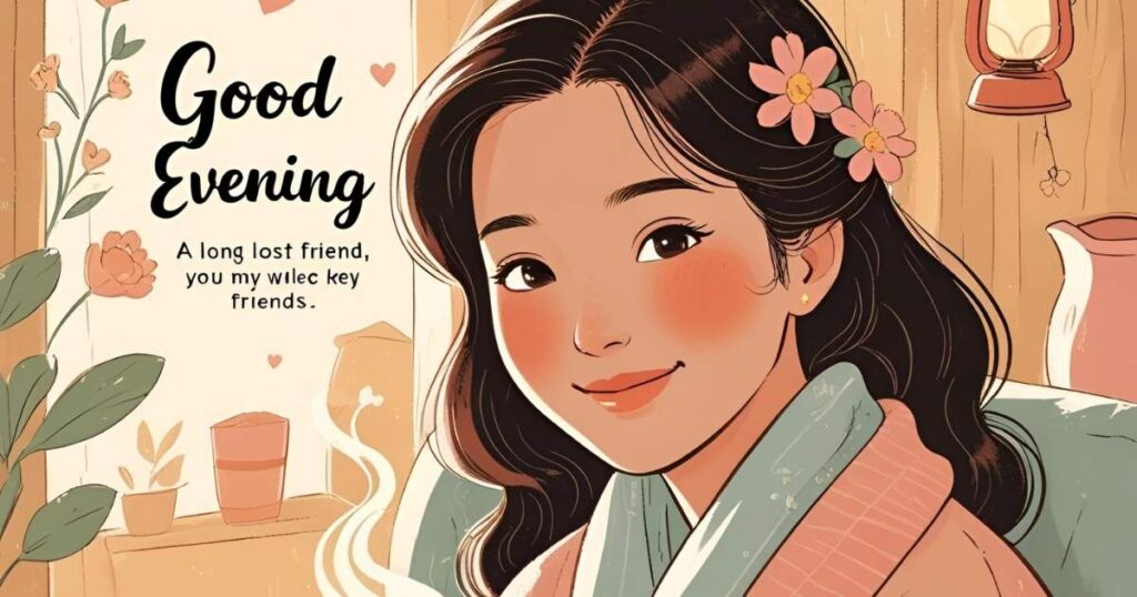 Good Evening Wishes for a Friend You Haven’t Seen in a While
