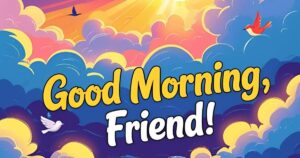 Good Morning Message For a Friend