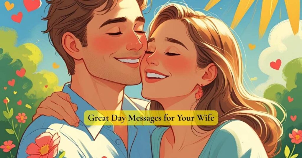 Great Day Messages for Your Wife