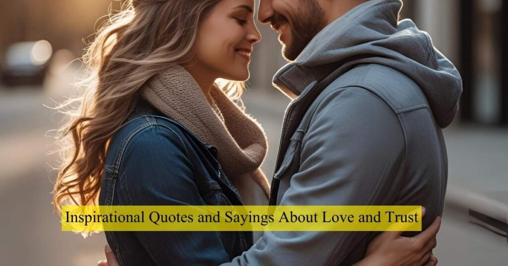 Inspirational Quotes and Sayings About Love and Trust