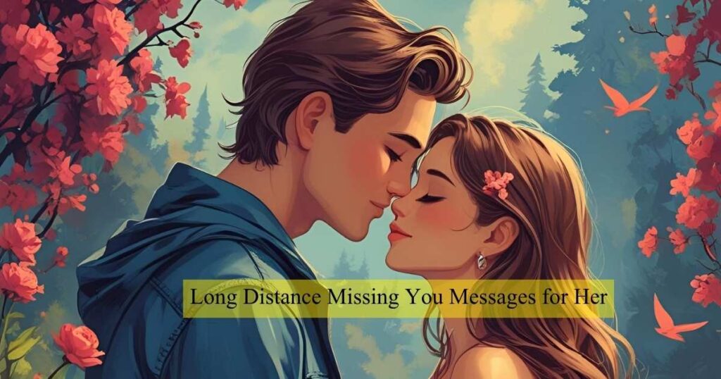 Long Distance Missing You Messages for Her