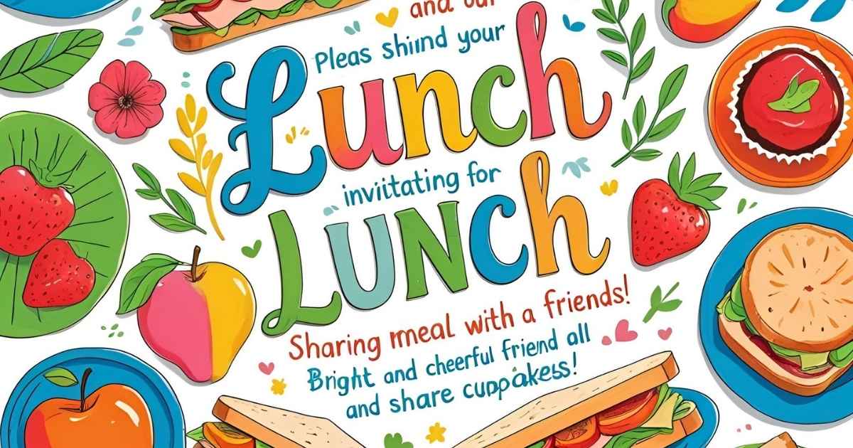 Lunch Invitation Message