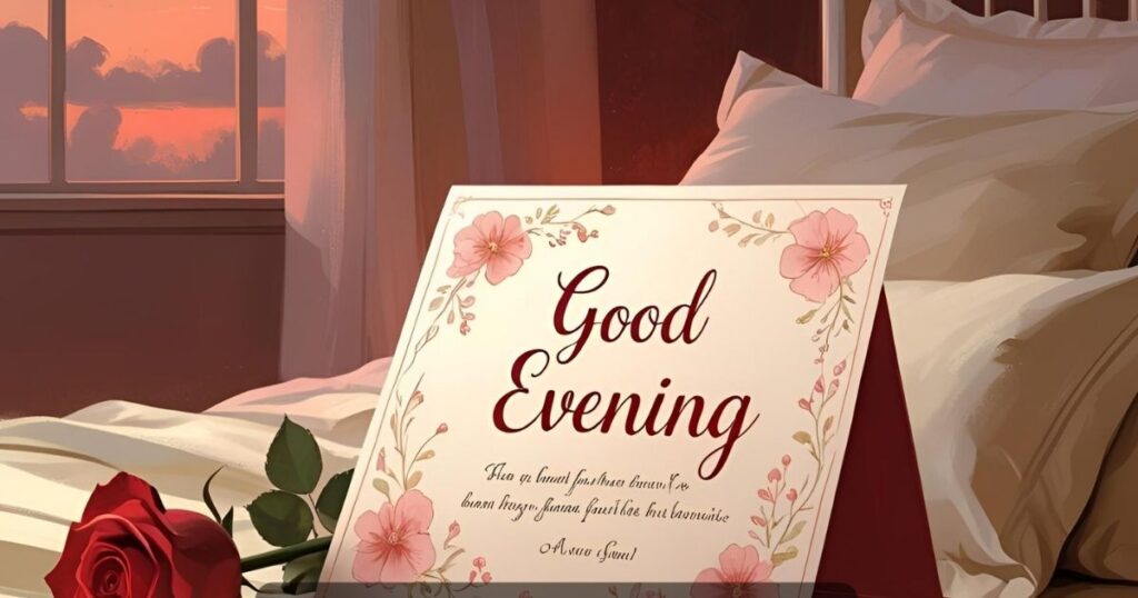 Romantic Good Evening Messages to Fill Their Dreams with Love