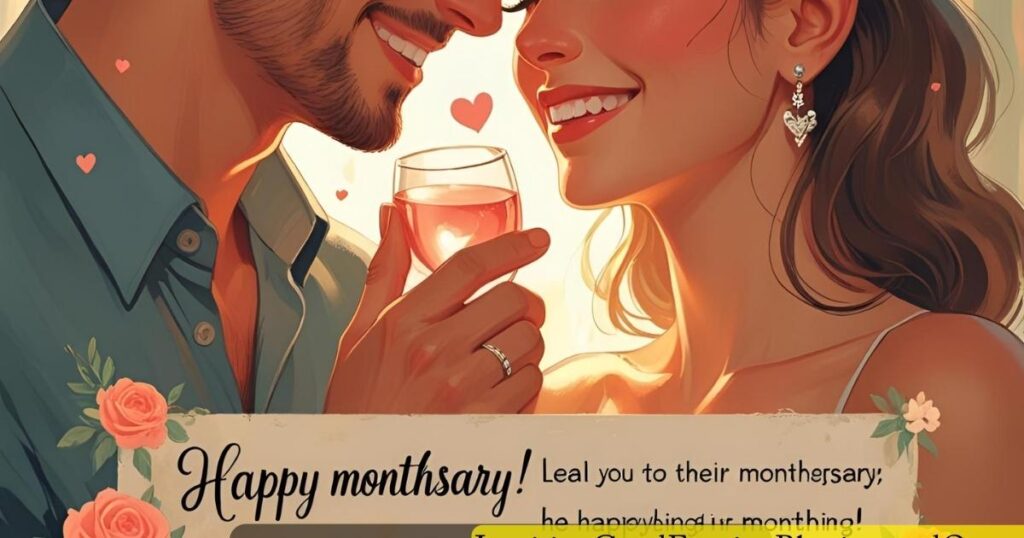 Romantic Happy Monthsary Messages for her