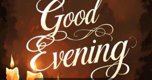 good evening message to my love